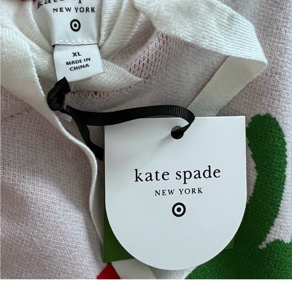 Strawberry Hooded Sweatshirt | kate spade x target XL new - Picture 2 of 5